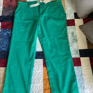 Size 14 Lila Ryan Green Straight Leg Pants